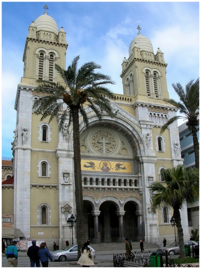 La cathédrale Saint-Vincent-de-Paul tunis | Voyage Tunisie